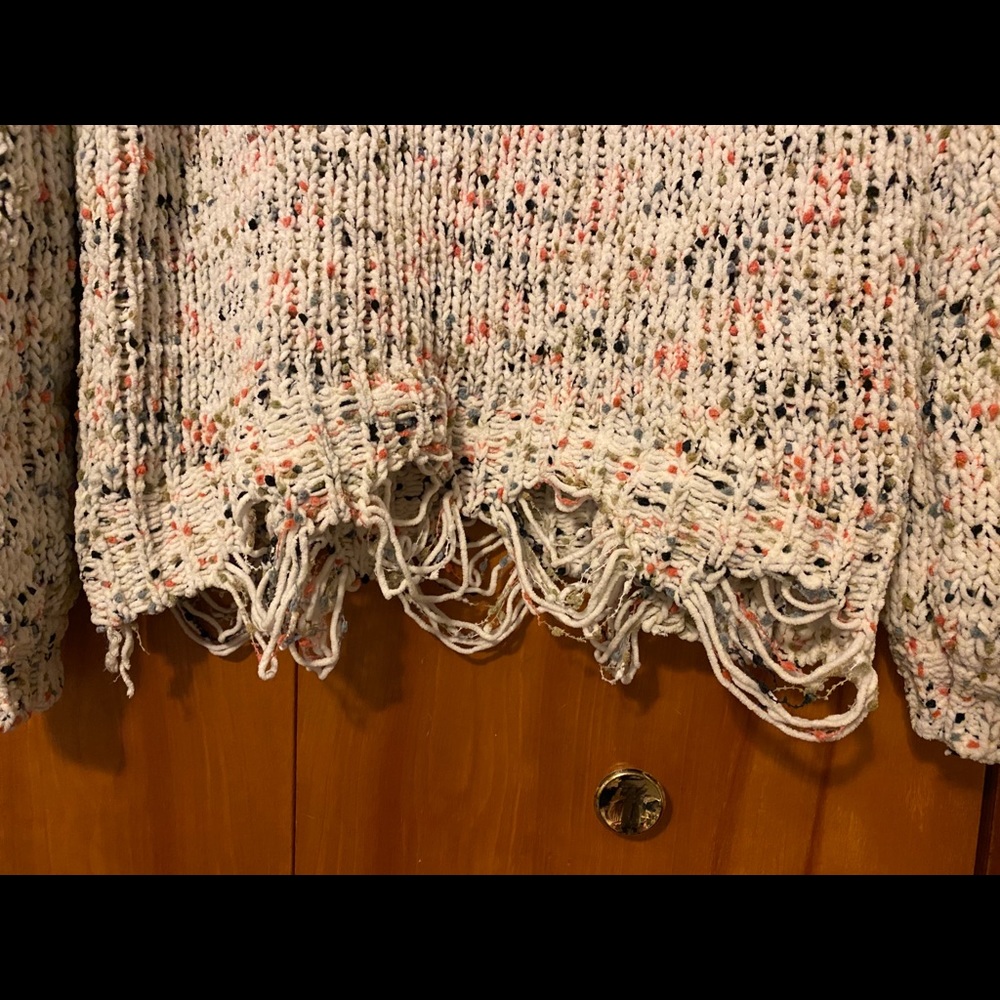 Distressed Rue21 Sweater - Picture 3 of 4